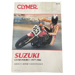 Clymer Suzuki GS750 Fours 1977-1982 Service Repair Maintenance Manual M370